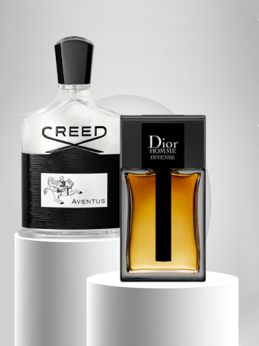 Creed Aventus 100ML + Dior Homme Intense Dior for men 100ML