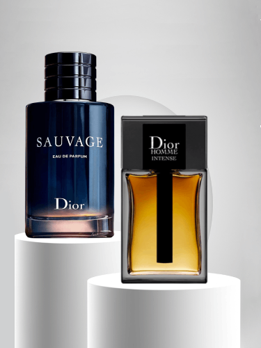 Sauvage Eau de Parfum Dior for men 100ML + Dior Homme Intense Dior for men 100ML