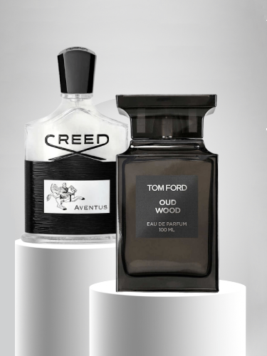 Creed Aventus 100ML + Tom Ford Oud Wood 100ML