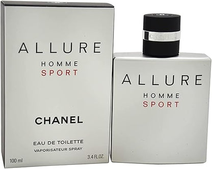 Sauvage Eau De Parfum 100 ML+ Allure Homme Sport Chanel For Men 100 ML
