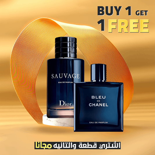 Sauvage Eau De Parfum 100 ML+ Bleu De Chanel Eau De Parfum 100 ML