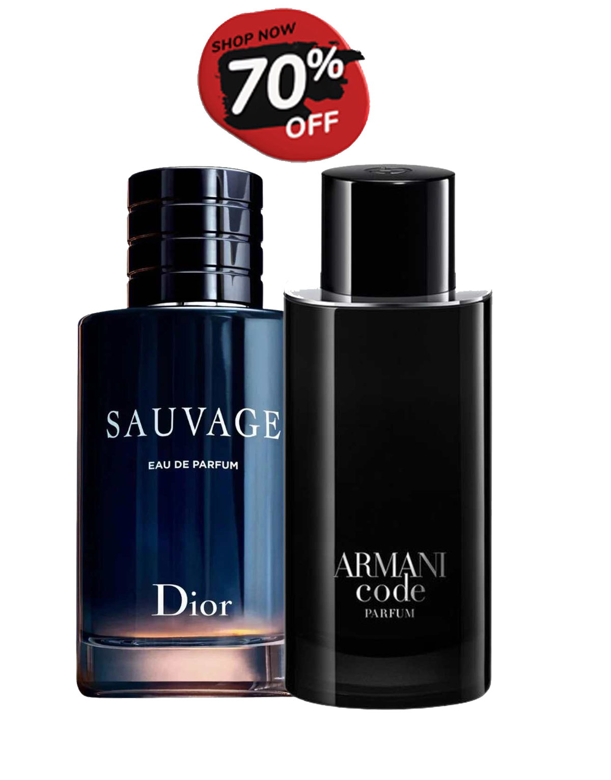 Dior Sauvage EDP 100 ML + Giorgio Armani Code 125 ML – Combo