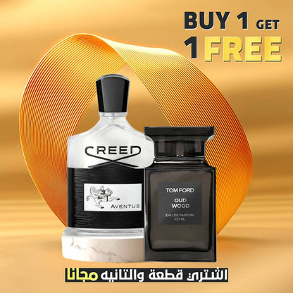 Creed Aventus 100ML + Tom Ford Oud Wood 100ML