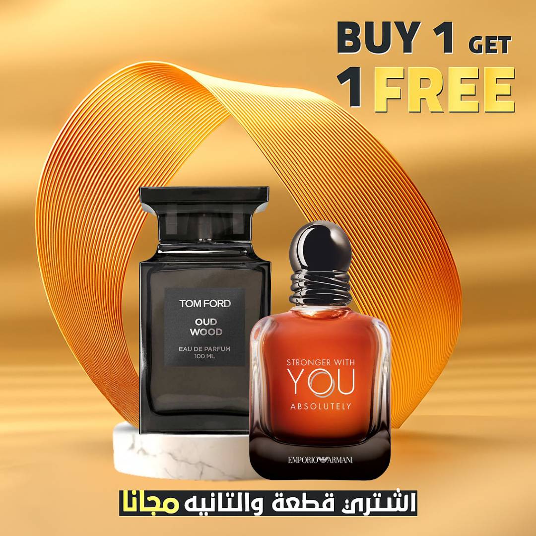 Oud Wood Tom Ford for women and men + Emporio Armani Stronger With You Tobacco Giorgio Armani for men 100ml