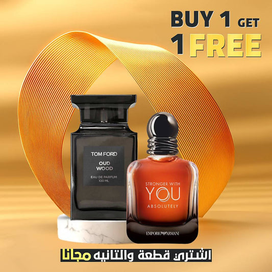 Oud Wood Tom Ford for women and men + Emporio Armani Stronger With You Tobacco Giorgio Armani for men 100ml