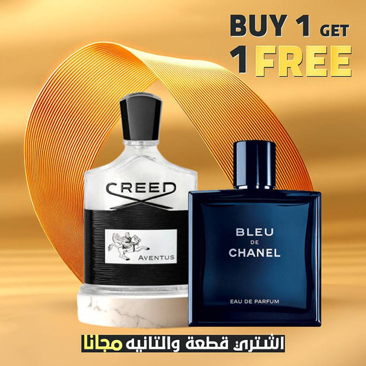 Creed Aventus 100 ML + Bleu De Chanel Eau De Parfum 100 ML