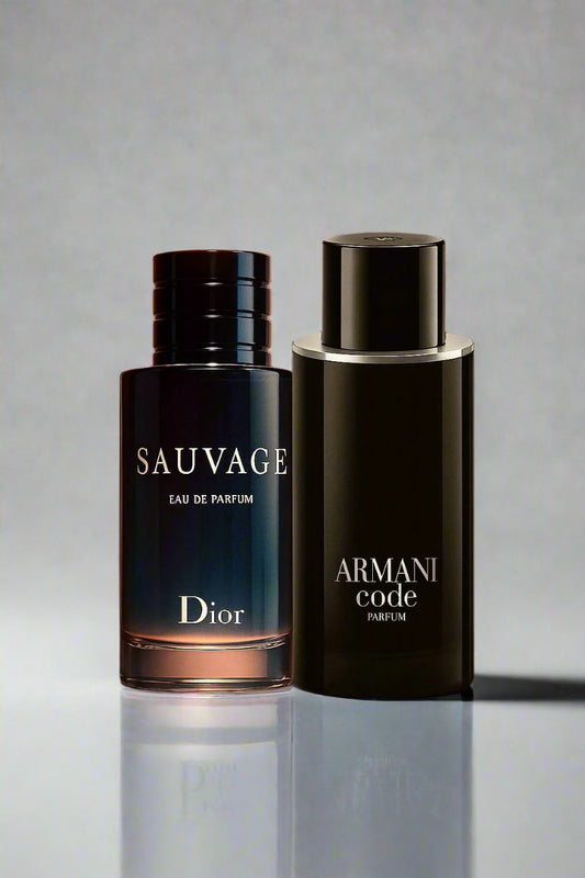Dior Sauvage EDP 100 ML + Giorgio Armani Code 125 ML – Combo